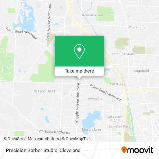 Precision Barber Studio map