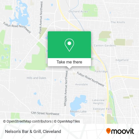 Nelson's Bar & Grill map