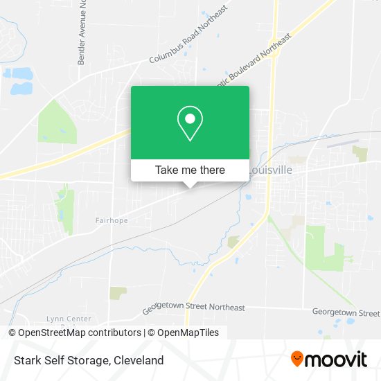 Mapa de Stark Self Storage