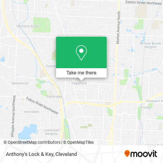Anthony's Lock & Key map