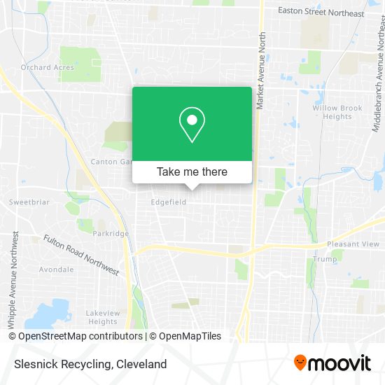 Slesnick Recycling map