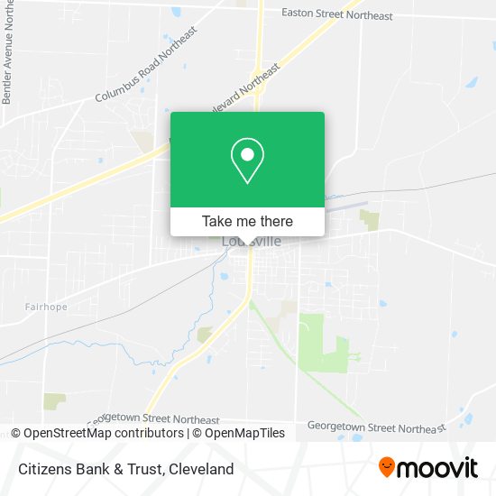 Citizens Bank & Trust map