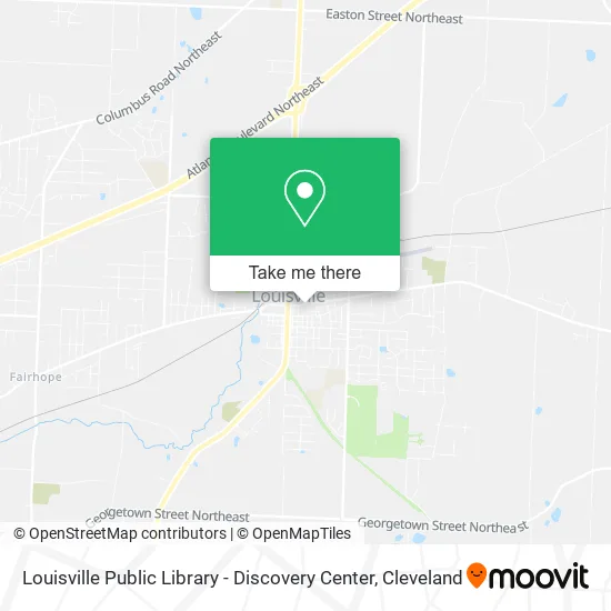 Louisville Public Library - Discovery Center map