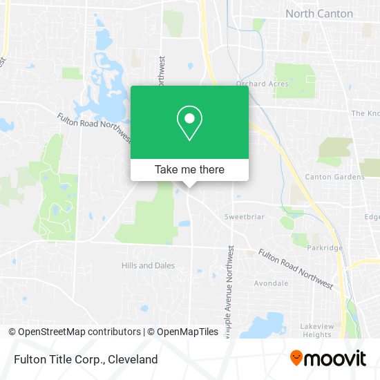 Fulton Title Corp. map