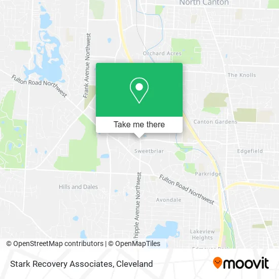 Stark Recovery Associates map