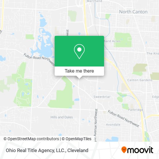 Mapa de Ohio Real Title Agency, LLC.