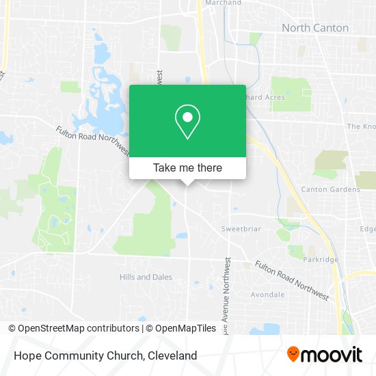 Mapa de Hope Community Church