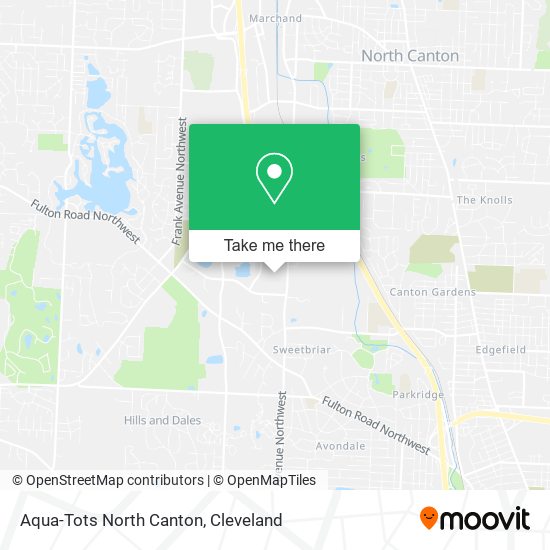 Aqua-Tots North Canton map