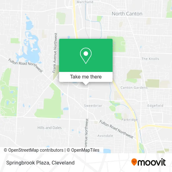 Springbrook Plaza map