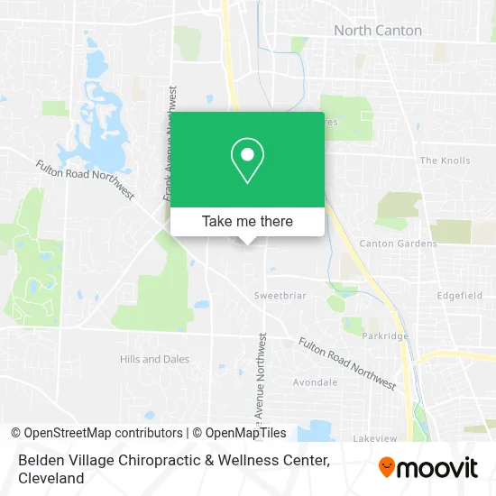 Belden Village Chiropractic & Wellness Center map