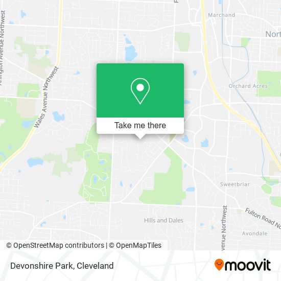 Mapa de Devonshire Park
