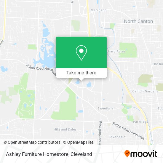 Ashley Furniture Homestore map