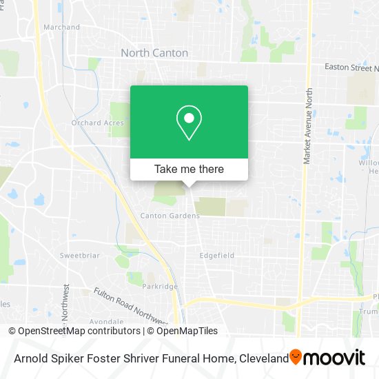 Arnold Spiker Foster Shriver Funeral Home map