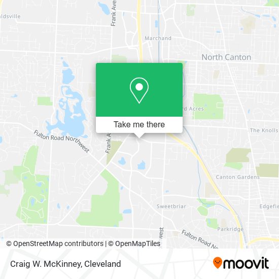 Mapa de Craig W. McKinney