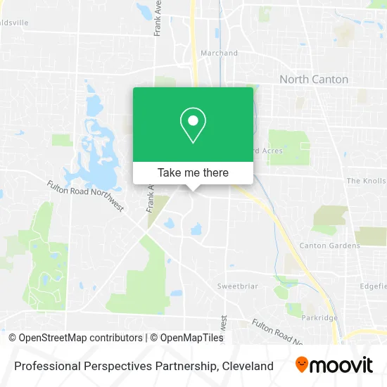 Professional Perspectives Partnership map