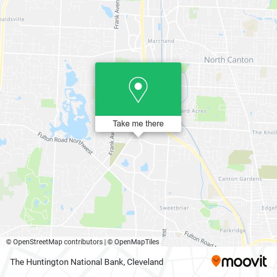 The Huntington National Bank map