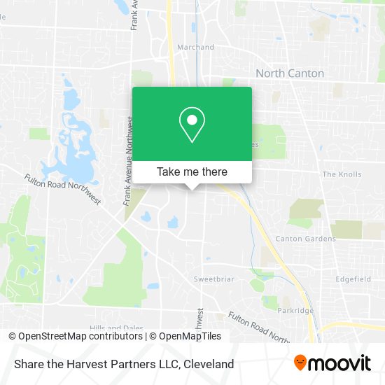 Share the Harvest Partners LLC map