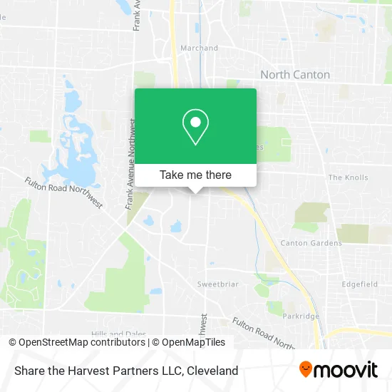 Share the Harvest Partners LLC map