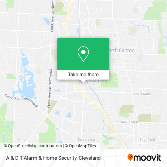 A & D T-Alarm & Home Security map