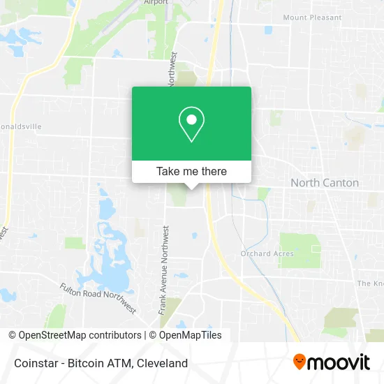 Coinstar - Bitcoin ATM map