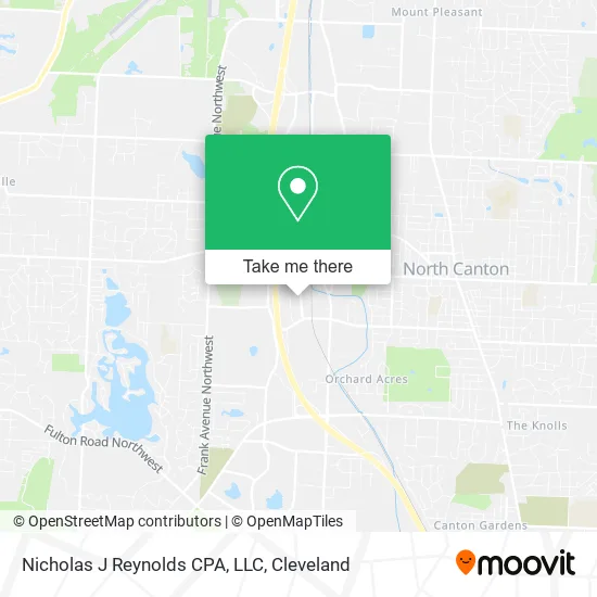 Nicholas J Reynolds CPA, LLC map