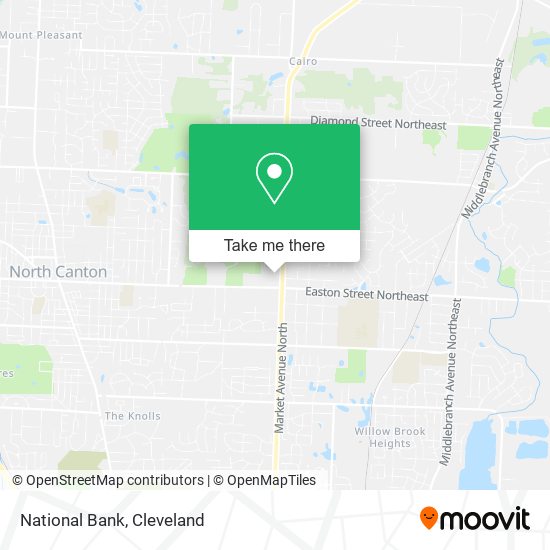 Mapa de National Bank