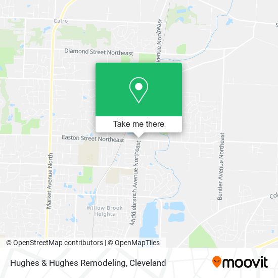 Hughes & Hughes Remodeling map