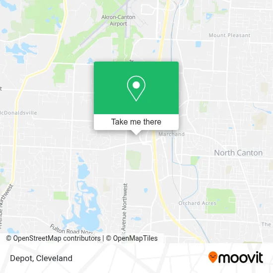 Depot map