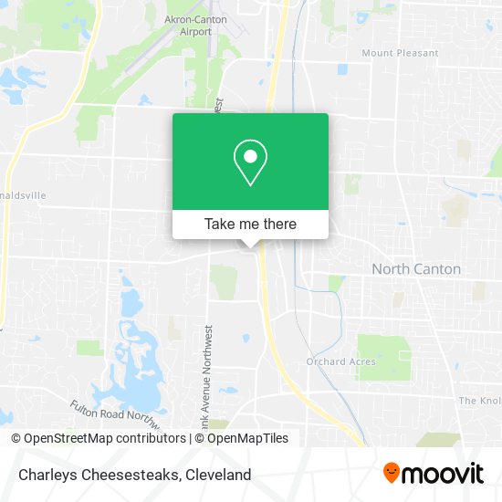 Mapa de Charleys Cheesesteaks