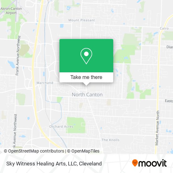 Sky Witness Healing Arts, LLC map