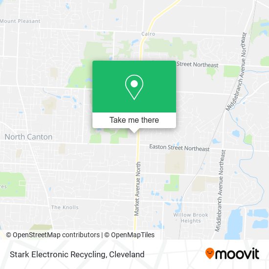Stark Electronic Recycling map