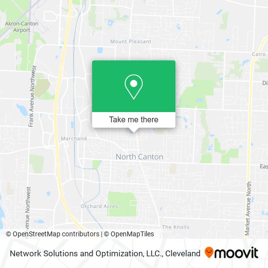 Network Solutions and Optimization, LLC. map