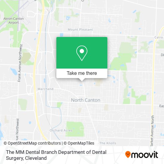 The MM Dental Branch Department of Dental Surgery map