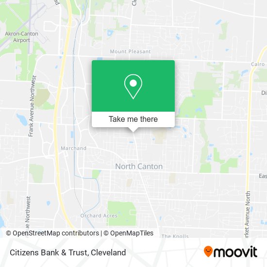 Citizens Bank & Trust map