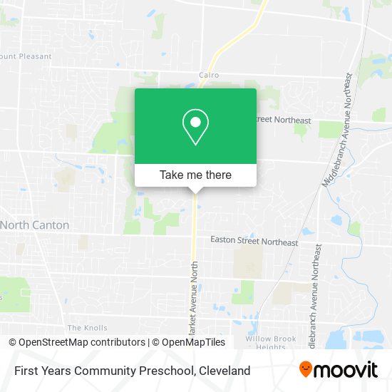 Mapa de First Years Community Preschool