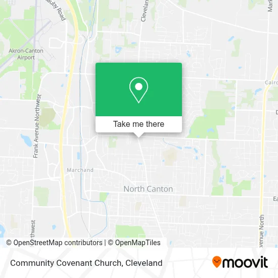 Community Covenant Church map