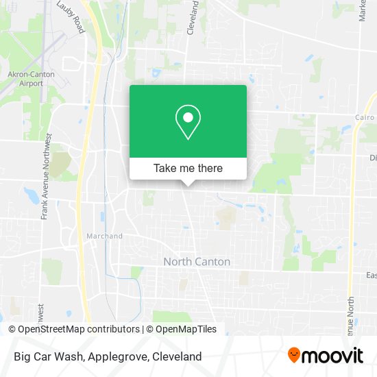Big Car Wash, Applegrove map
