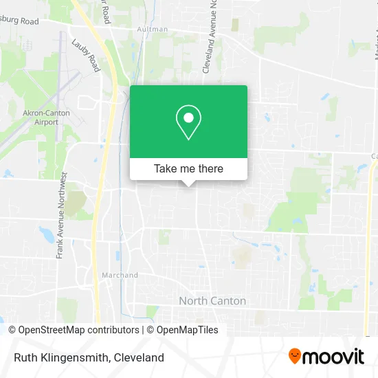 Ruth Klingensmith map