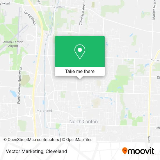 Vector Marketing map