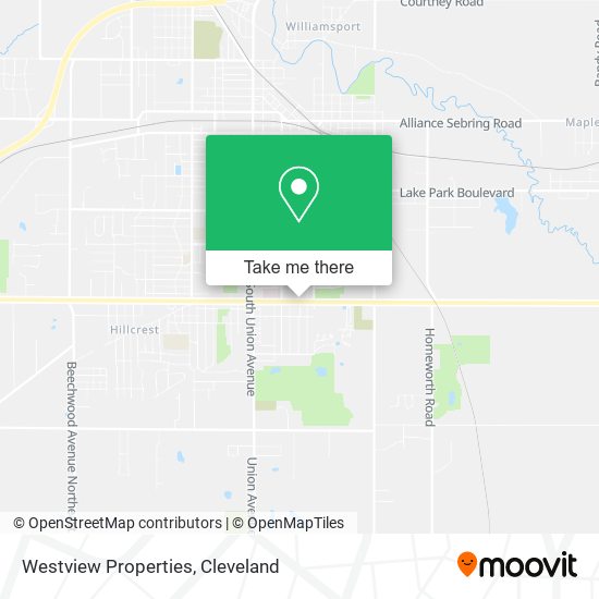 Mapa de Westview Properties