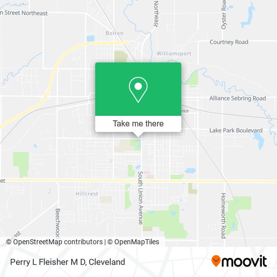Perry L Fleisher M D map