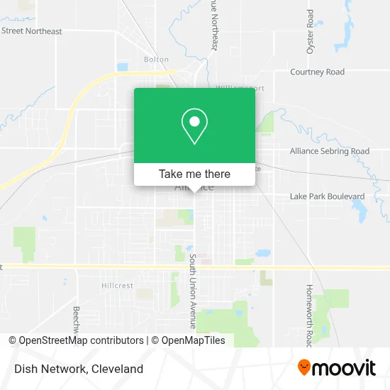 Dish Network map