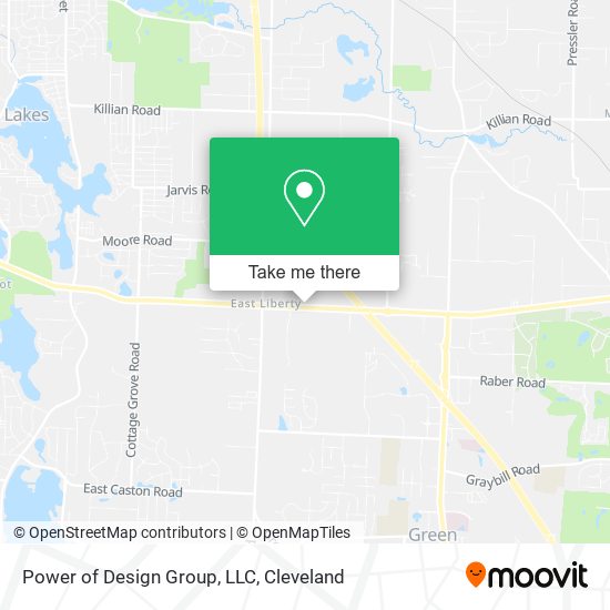 Mapa de Power of Design Group, LLC