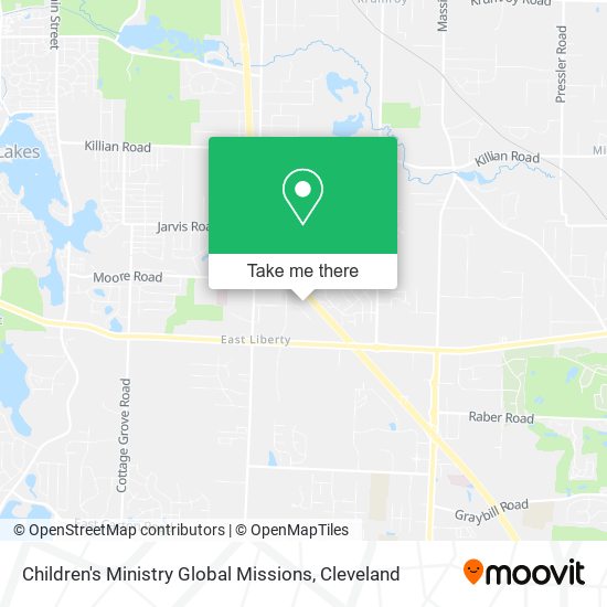 Children's Ministry Global Missions map