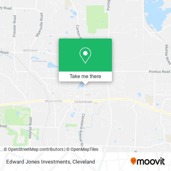 Mapa de Edward Jones Investments