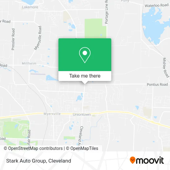 Stark Auto Group map