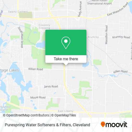 Purespring Water Softeners & Filters map