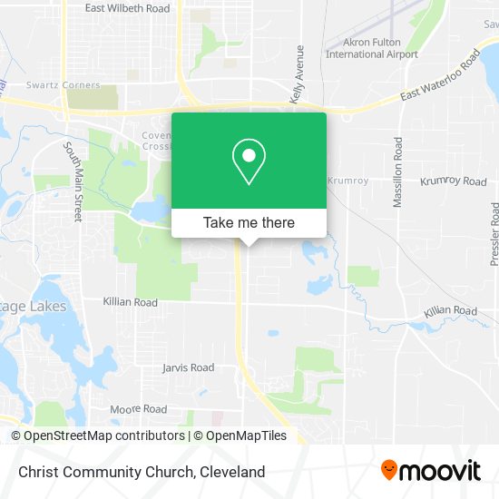 Christ Community Church map