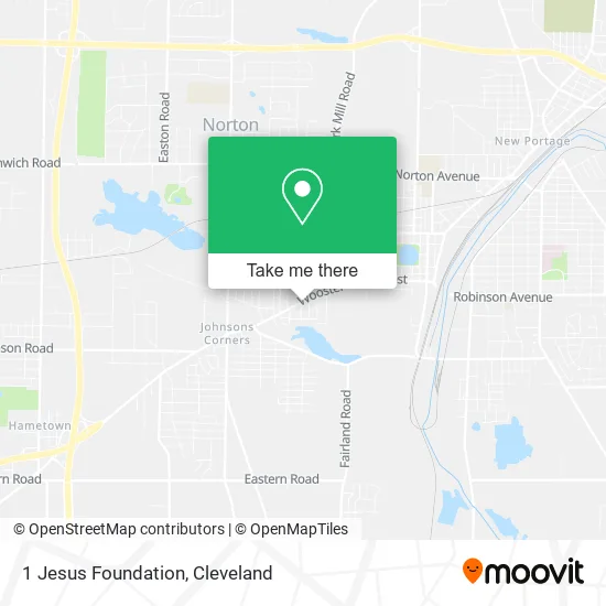 Mapa de 1 Jesus Foundation