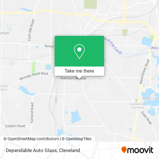 Dependable Auto Glass map